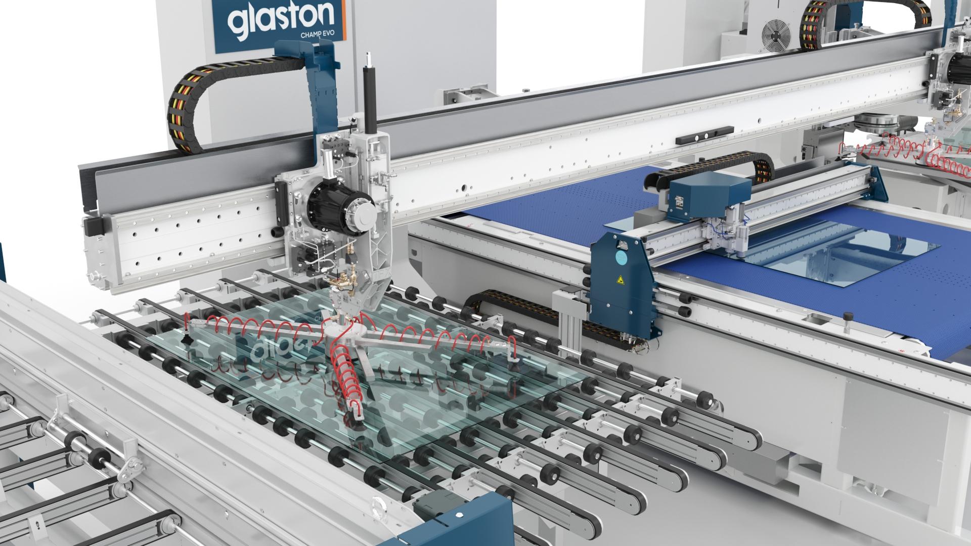 Glaston CHAMP EVO represents the latest evolution in the CHAMP automotive glass pre-processing line. The newest CHAMP EVO generation includes high-precision features in a grinding machine.
