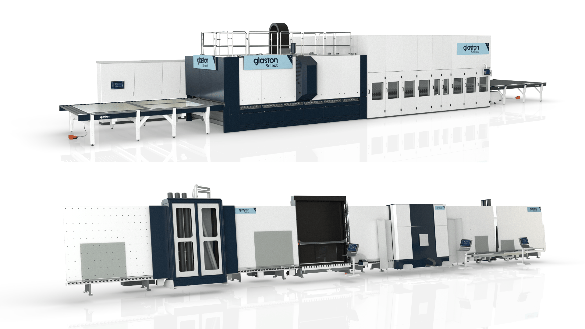 Glaston Select series for tempering and insulating glass